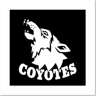 Coyotes Mascot Posters and Art